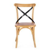 Natúr színű szilfa étkezőszék.